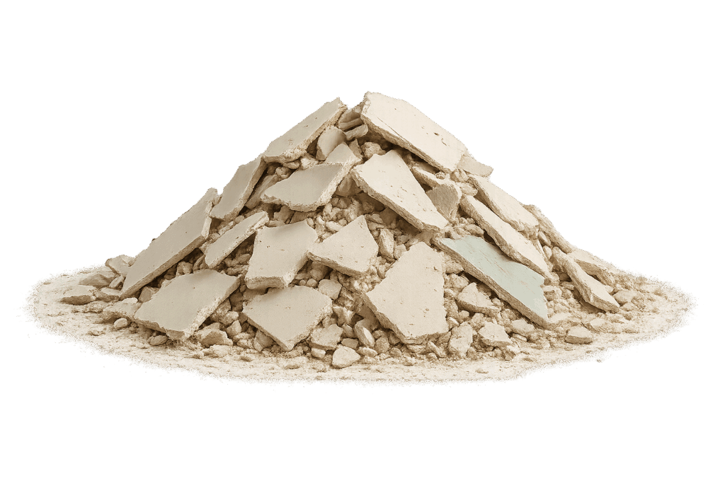 Leichtbaustoffe Container mieten Frankfurt am Main